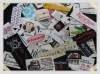 600pcs Customer Damask Woven Labels ( Artwork or letter )